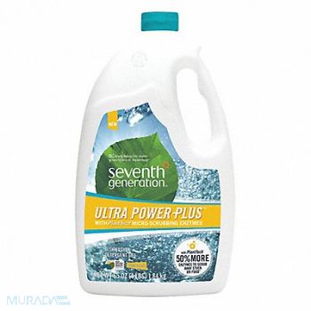 SEVENTH GENERATION Dishwasher Detergent Jug 65 oz Liquid, 38LU77