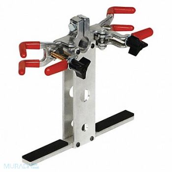 BURRELL SCIENTIFIC Volumetric Clamp Aluminum 3/4 in Dia, 38MW92