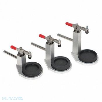 BURRELL SCIENTIFIC Bottle Clamp Aluminum 3/4 in Dia, 38MW94