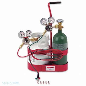 SMITH EQUIPMENT SMITH 6pc Gas Welding Outfit, 38N734