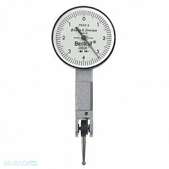 TESA BROWN SHARPE Dial Test Indicator Vert 0 to 0.0001 In, 38N938