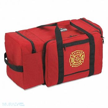 ERGODYNE Gear Bag Red 600D Polyester 4 Pockets, 38NC19