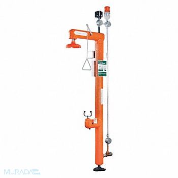 GUARDIAN EQUIPMENT Heat-Trace Shower/Eyewash NPT Btm Alarm, 38NJ15