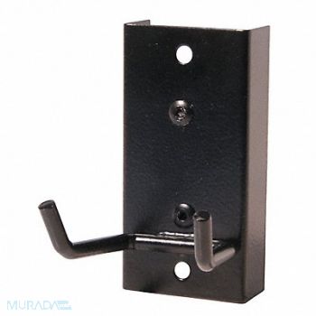 TRITON PRODUCTS Steel Double Prong Tool Holder Black, 38P119