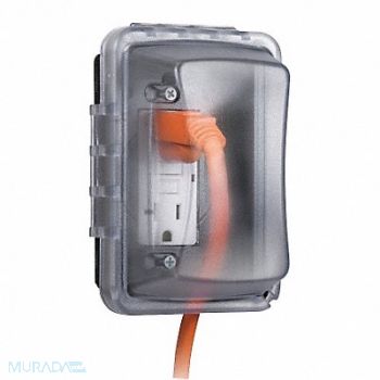 TAYMAC While In Use Weatherproof Cover 4 in W, 38R657