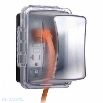 TAYMAC While In Use Weatherproof Cover 4 in W, 38R664