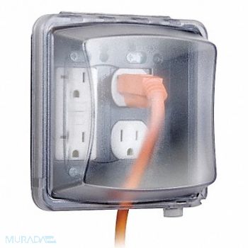 TAYMAC While In Use Weatherproof Cover Clear, 38R667