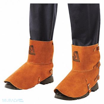 STEINER Spats 5In Brown PR, 38RL47