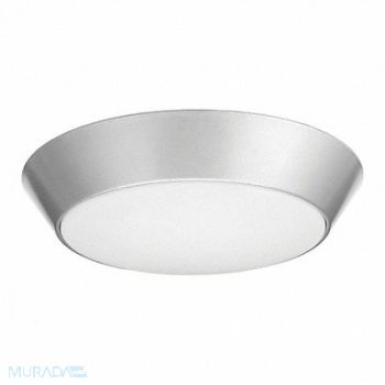 LITHONIA LIGHTING RndLEDMnt 13in 4000K 1985lm Slvr Alum, 38RV57