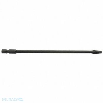 WESTWARD Insert Bit 1/4 Square Recess #2 6, 38RV96