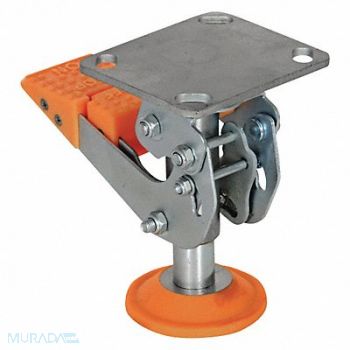 GRAINGER APPROVED Abrasion-Resistant Nonmarking Floor Lock, 38RX34