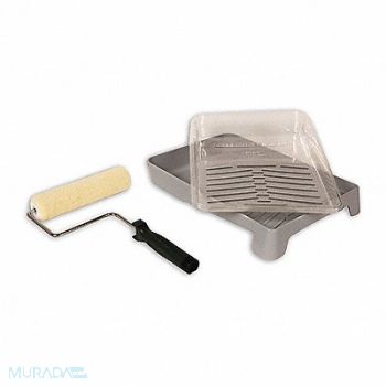 ABILITY ONE Paint Roller Kit 9 L 3/8 Nap, 38RX44