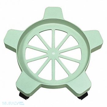 GRAINGER APPROVED Pail Dolly 75 lb Plastic Beige, 38RY67