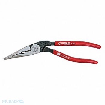 ORBIS Needle Nose Plier 8 L Serrated, 38TG19