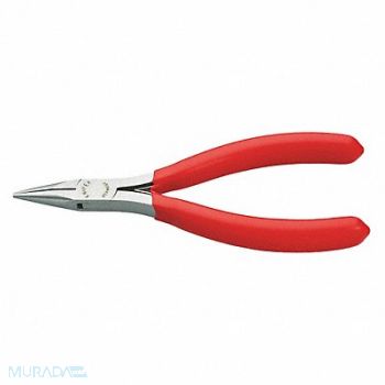 KNIPEX Chain Nose Plier 4-1/2 L Smooth, 38UT08