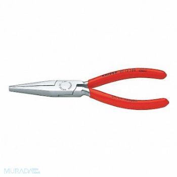 KNIPEX Long Nose Plier 6-1/4 L Serrated, 38UT40