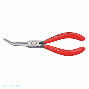KNIPEX Bent Long Nose Plier 6-1/4 L Smooth, 38UT47