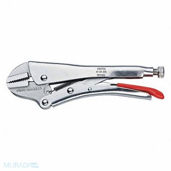 KNIPEX Locking Plier Plain Grip 8-55/64 L, 38UT57