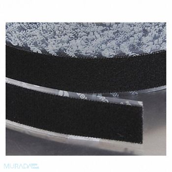 VELCRO BRAND Reclosable Fastener Loop 5/8x75 ft Black, 5GTP2