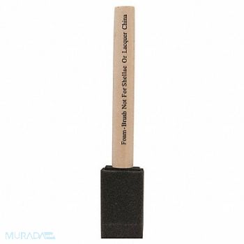 WOOSTER Foam Brush 1 in Foam Polyurethane Foam, 38UX04