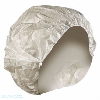 CELLUCAP White PPL Bouffant Cap 24 in PK1000, 38UZ62