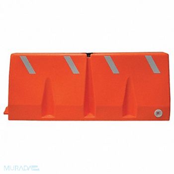 GRAINGER APPROVED Polycade Traffic Barrier 16-1/2inW, 38UZ84
