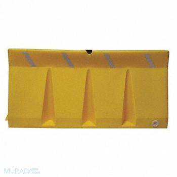 GRAINGER APPROVED Polycade Traffic Barrier 34inH, 38UZ87