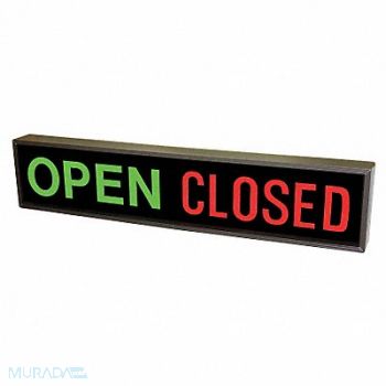 TAPCO LED Parking Sign Open/Closed 7 x 34, 38V906