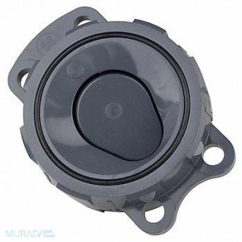 HAYWARD Wafer Check Valve PVC 4 Flange, 38V971