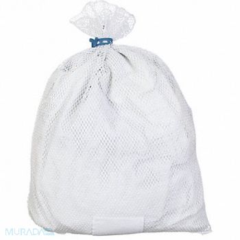 GRAINGER APPROVED Mesh Laundry Bag White 36in. PK12, 38VA09