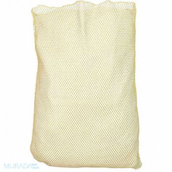 GRAINGER APPROVED Mesh Laundry Bag Yellow PK12, 38VA20