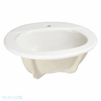 Zurn Lav Sink Oval 8-7/8inx20inx6-9/16in, 38VC46