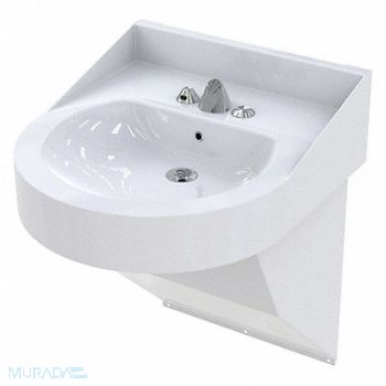 BestCare BathSink DShap 15in x 12in x4in, 38VC73