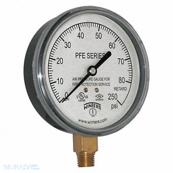 WINTERS Pressure Gauge Sprinkler for Air Media, 38VL10