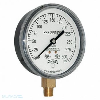 WINTERS Pressure Gauge Sprinkler for Air/Water, 38VL12