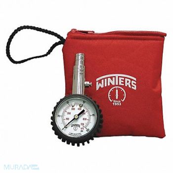 WINTERS Tire Pressure Gauge 0 to 100 psi, 38VL21