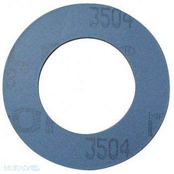 GYLON Flange Gasket 3 in 1/8 in Blue PTFE, 38VR33