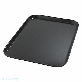 CARLISLE DINEX Tray Flat 20in.L x 15in.W Onyx PK12, 38VY11