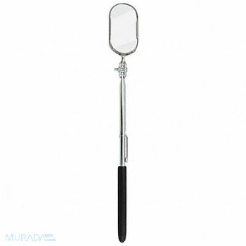 ULLMAN Inspection Mirror Fixed Shaft 8-1/2in.L, 38VY46