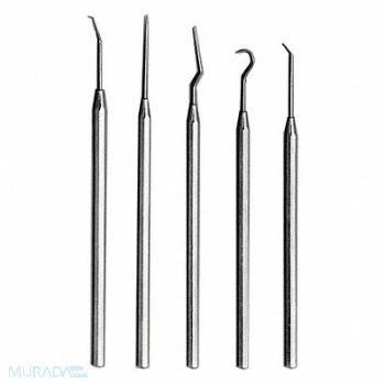 ULLMAN Pick And Hook Set Steel 5-9/16in.L 5 pcs, 38VY63