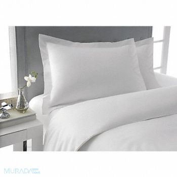 MARTEX Pillow Sham King White 20 W 36 L PK20, 52JN70