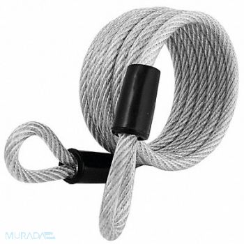 MASTER LOCK Security Cable 72 in Steel Silver, 38W814