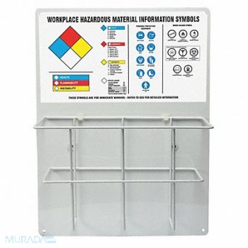 ACCUFORM RTK/WHMIS/SDS Centre Board 20x15 In, 38W977