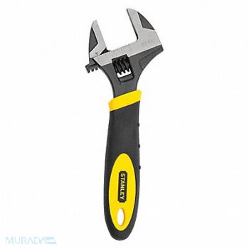 STANLEY Adj. Wrench Steel Black Oxide 6, 38WF09
