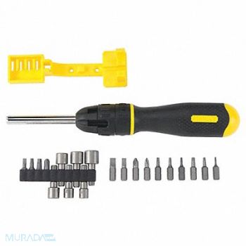 STANLEY Multi-Bit Screwdriver NumBits 20, 38WF38