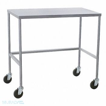 EAGLE GROUP Mobile Instrument Table SS 58x24x34, 38X054