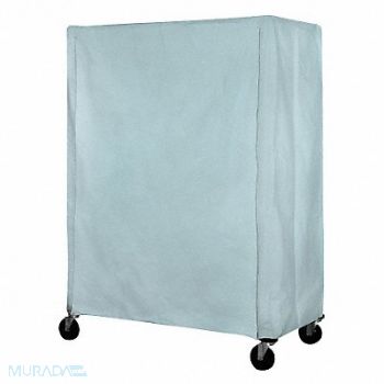 EAGLE GROUP Cart Cover 72x24x86 Blue Nylon, 38X165