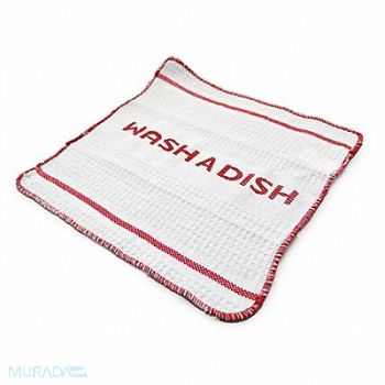 R R TEXTILE Dish Cloth 14x14 In Jacquard PK12, 38X633
