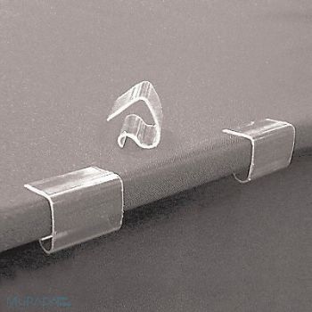 EZ CLIP BY FASTENATION Table Cloth Clip Rigid PVC PK250, 38X917