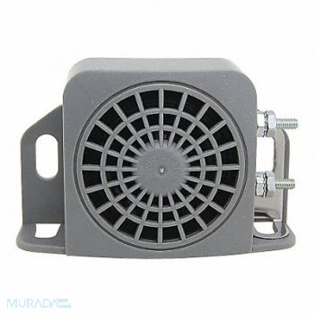 IMPERIAL SUPPLIES Back Up Alarm 97dB Gray 5 in L Plastic, 38XF43